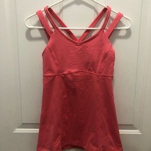 Lululemon SZ 4 Pink Tank Top